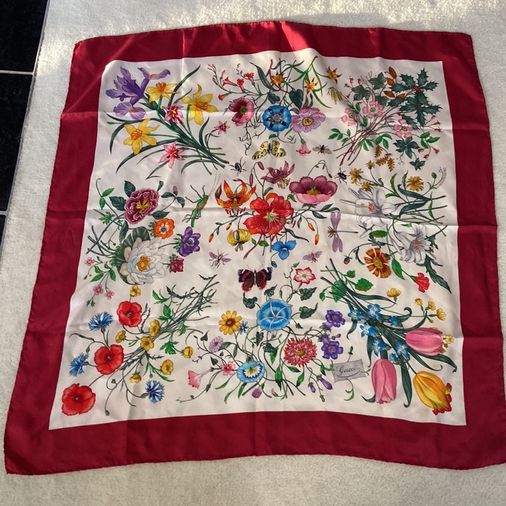 Gucci Silk Scarf - Picture 2 of 11